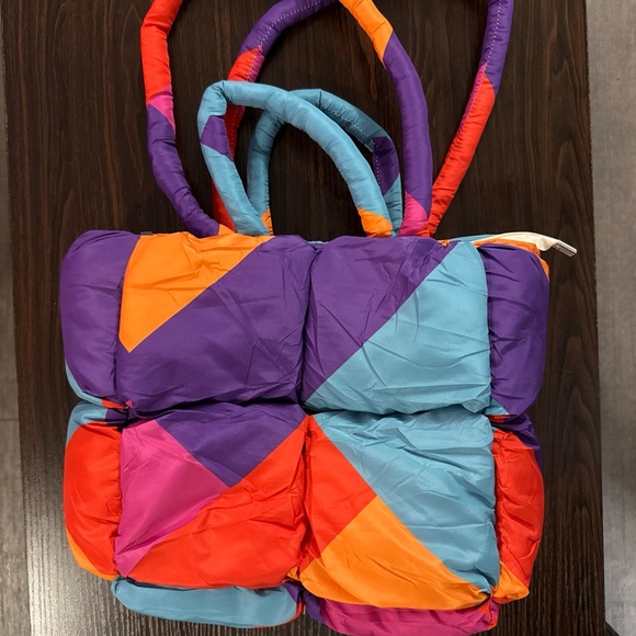Olly Multi-Color Tote Bag - Picture 2 of 4